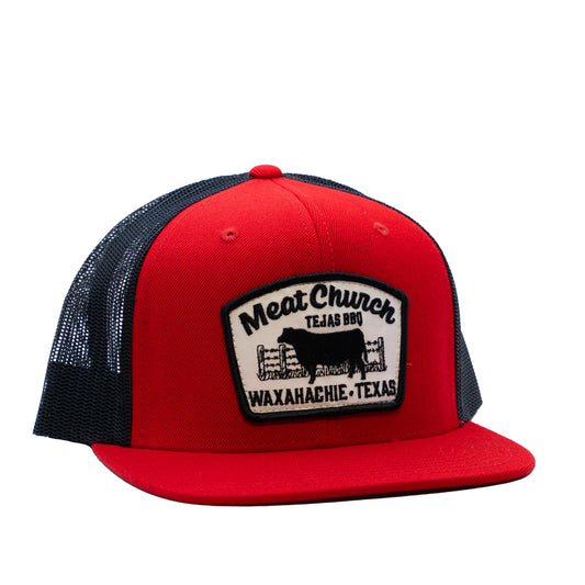 tejas-bbq-patch-hat-red-black-n1 RedMCwCowFlatBill.jpg